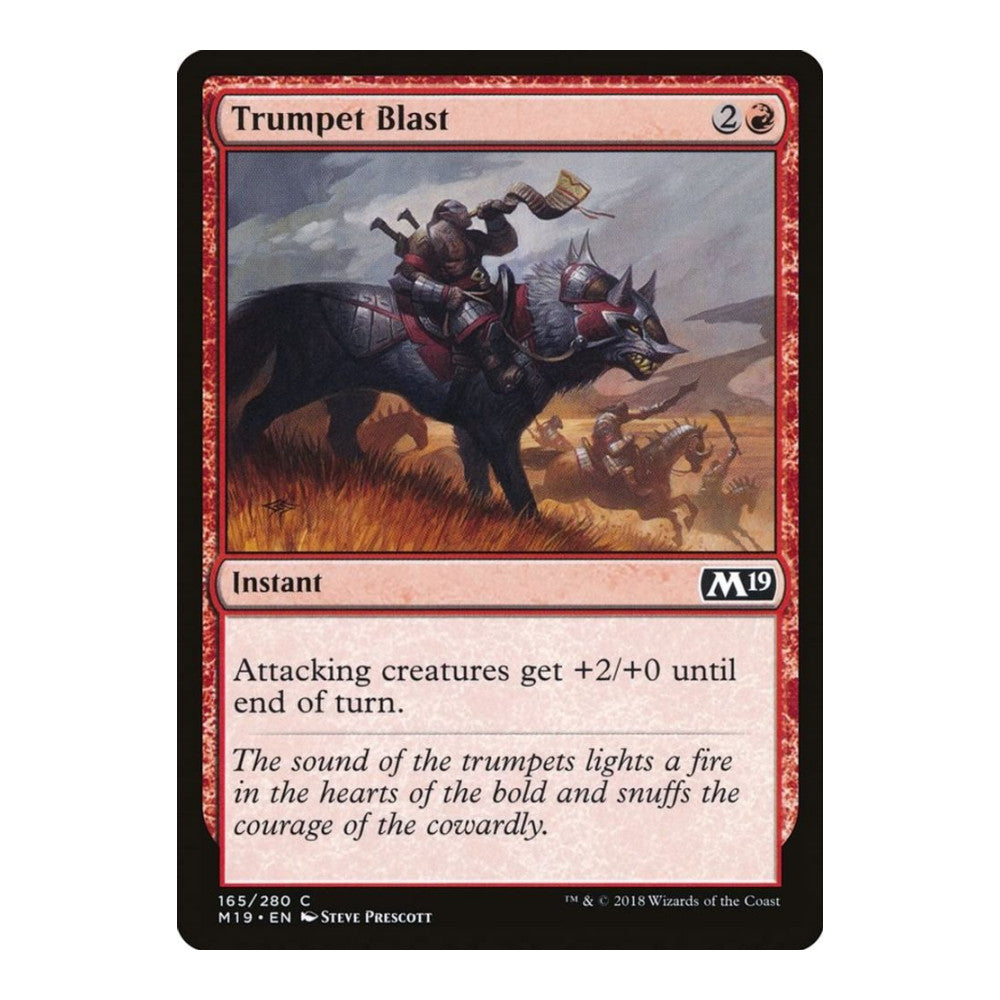 Trumpet Blast - Core Set 2019 () - Near Mint -