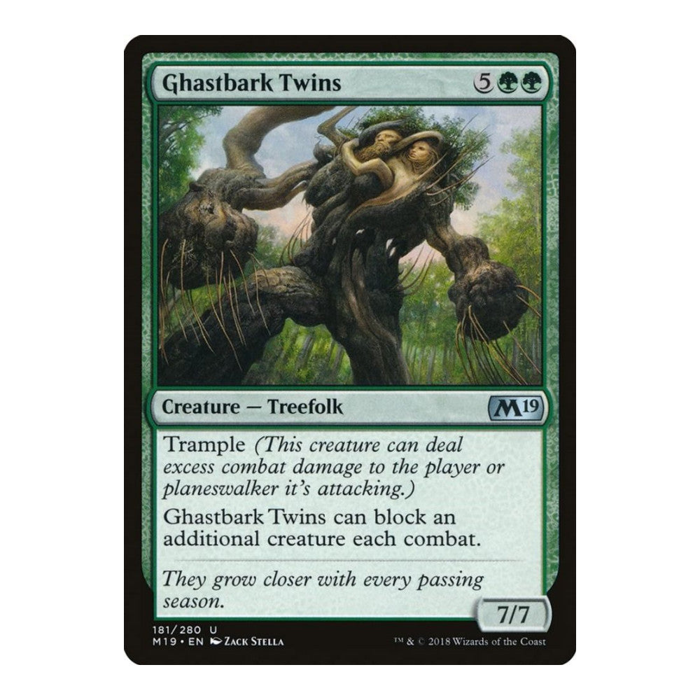 Ghastbark Twins - Core Set 2019 () - Near Mint -