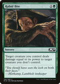 2018 Magic: The Gathering: Core Set 2019 (M19) - Rabid Bite (#195, Common) (, Near Mint)