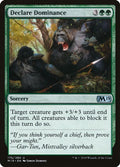 2018 Magic: The Gathering: Core Set 2019 (M19) - Declare Dominance (#175, Uncommon) (, Near Mint)