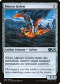 2018 Magic: The Gathering: Core Set 2019 (M19) - Meteor Golem (#241, Uncommon) (, Near Mint)