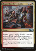 2018 Magic: The Gathering: Core Set 2019 (M19) - Heroic Reinforcements (#217, Uncommon) (, Near Mint)