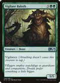 2018 Magic: The Gathering: Core Set 2019 (M19) - Vigilant Baloth (#206, Uncommon) (, Near Mint)