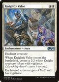 2018 Magic: The Gathering: Core Set 2019 (M19) - Knightly Valor (#20, Uncommon) (, Near Mint)
