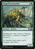 2018 Magic: The Gathering: Core Set 2019 (M19) - Daggerback Basilisk (#174, Common) (, Near Mint)
