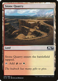 2018 Magic: The Gathering: Core Set 2019 (M19) - Stone Quarry (#256, Common) (, Near Mint)