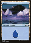 2018 Magic: The Gathering: Core Set 2019 (M19) - Island 266 (#266, Land) (, Near Mint)