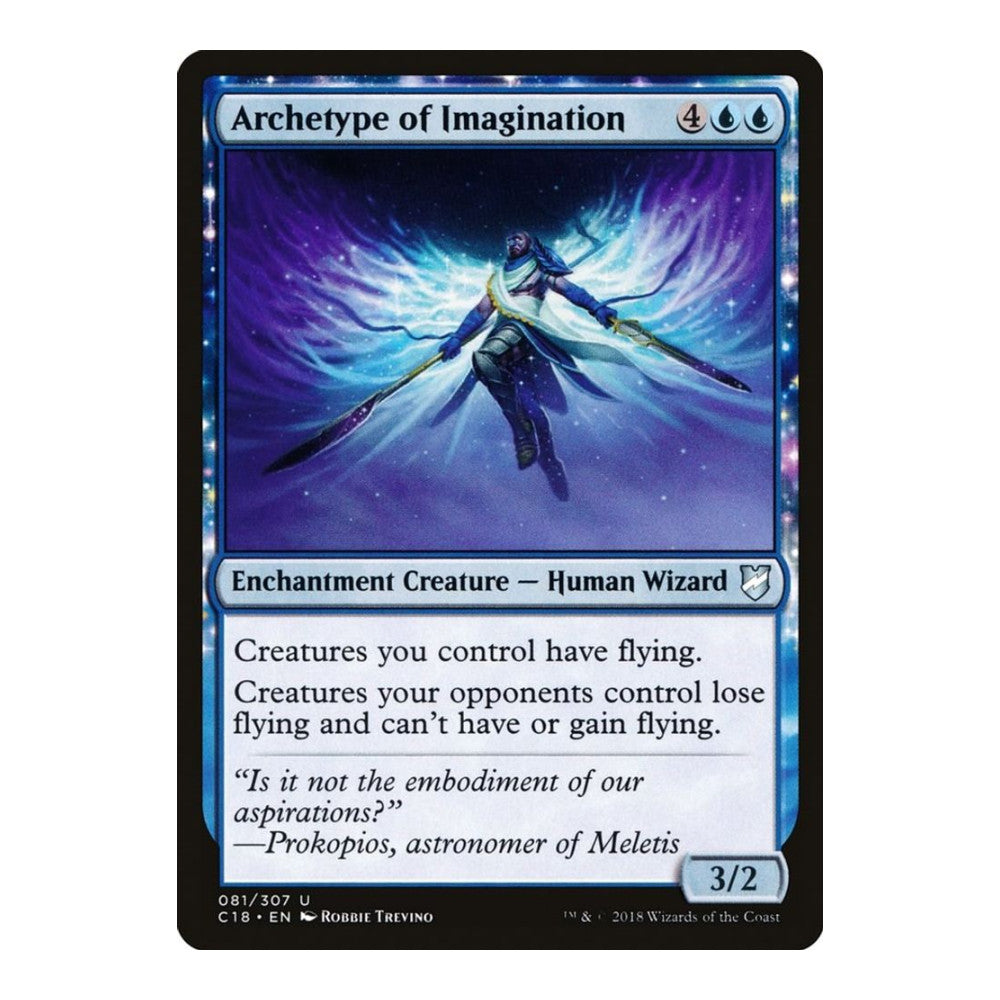 2018 Magic: The Gathering: Commander 2018 (C18) - Archetype of Imagination (#81, Uncommon) (, Near Mint)