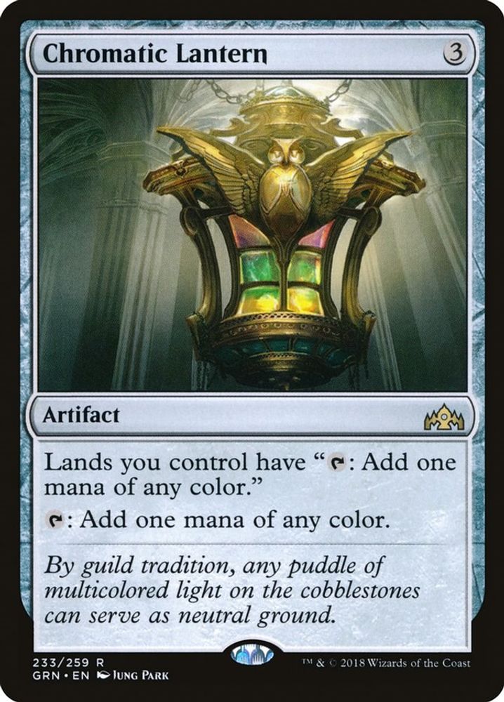 2018 Magic: The Gathering: Guilds of Ravnica (GRN) - Chromatic Lantern (#233, Rare) (, Near Mint)
