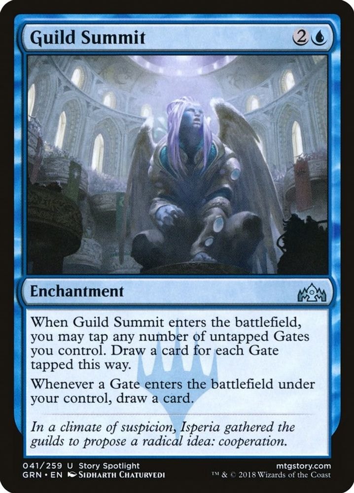 2018 Magic: The Gathering: Guilds of Ravnica (GRN) - Guild Summit (#41, Uncommon) (, Near Mint)