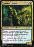 2018 Magic: The Gathering: Guilds of Ravnica (GRN) - Erstwhile Trooper (#169, Common) (, Near Mint)