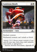 2018 Magic: The Gathering: Guilds of Ravnica (GRN) - Luminous Bonds (#21, Common) (, Near Mint)