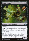 2018 Magic: The Gathering: Guilds of Ravnica (GRN) - Kraul Swarm (#73, Uncommon) (, Near Mint)