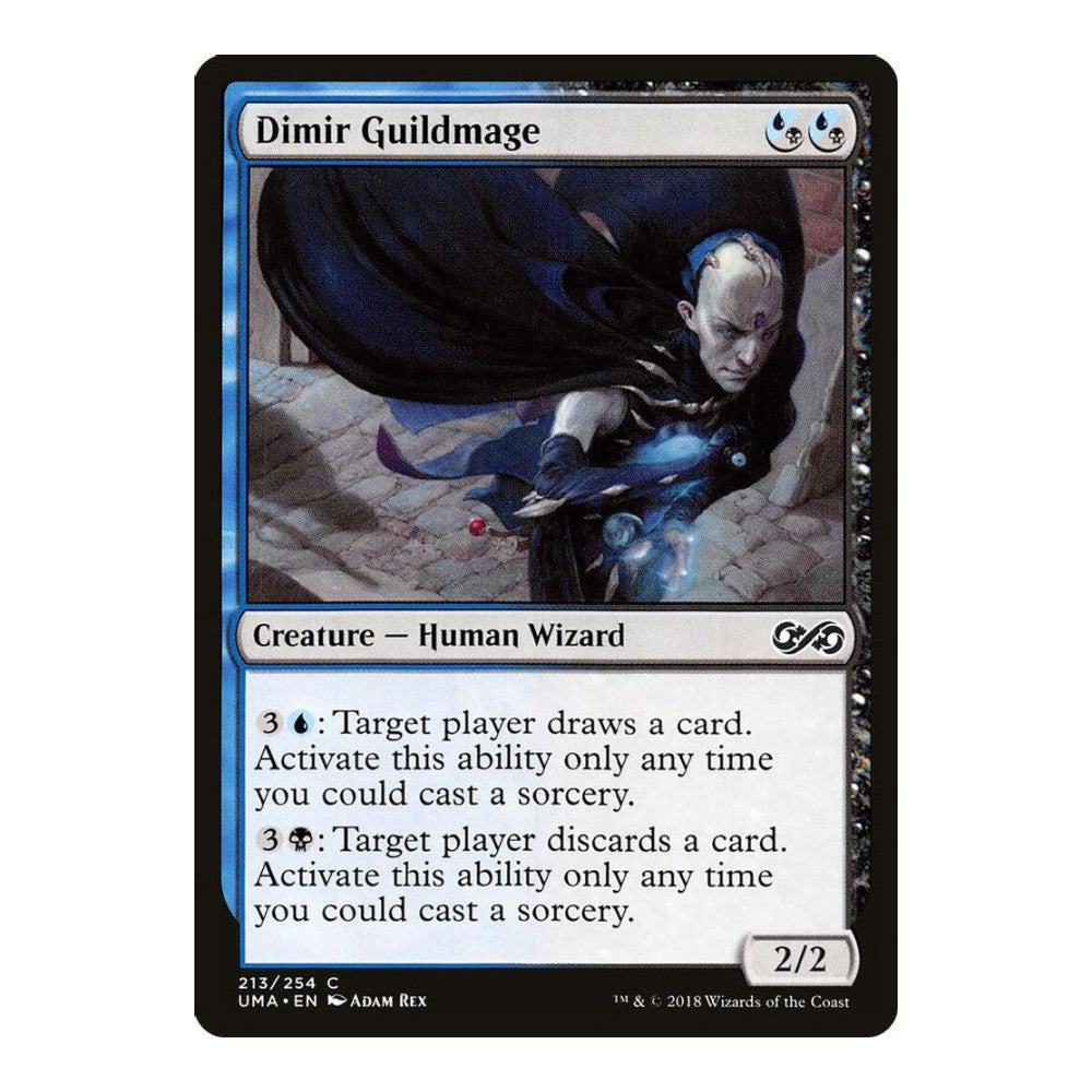 2018 Magic: The Gathering: Ultimate Masters (UMA) - Dimir Guildmage (#213, Common) (, Near Mint)