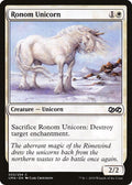 2018 Magic: The Gathering: Ultimate Masters (UMA) - Ronom Unicorn (#33, Common) (, Near Mint)