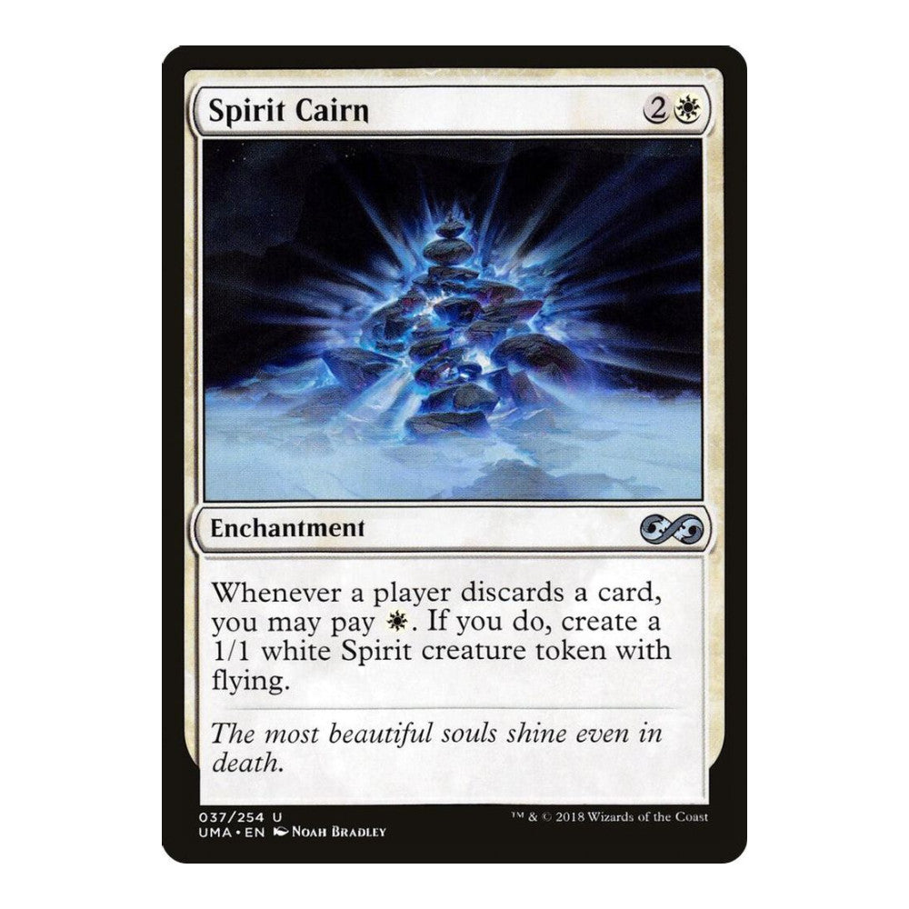 2018 Magic: The Gathering: Ultimate Masters (UMA) - Spirit Cairn (#37, Uncommon) (, Near Mint)