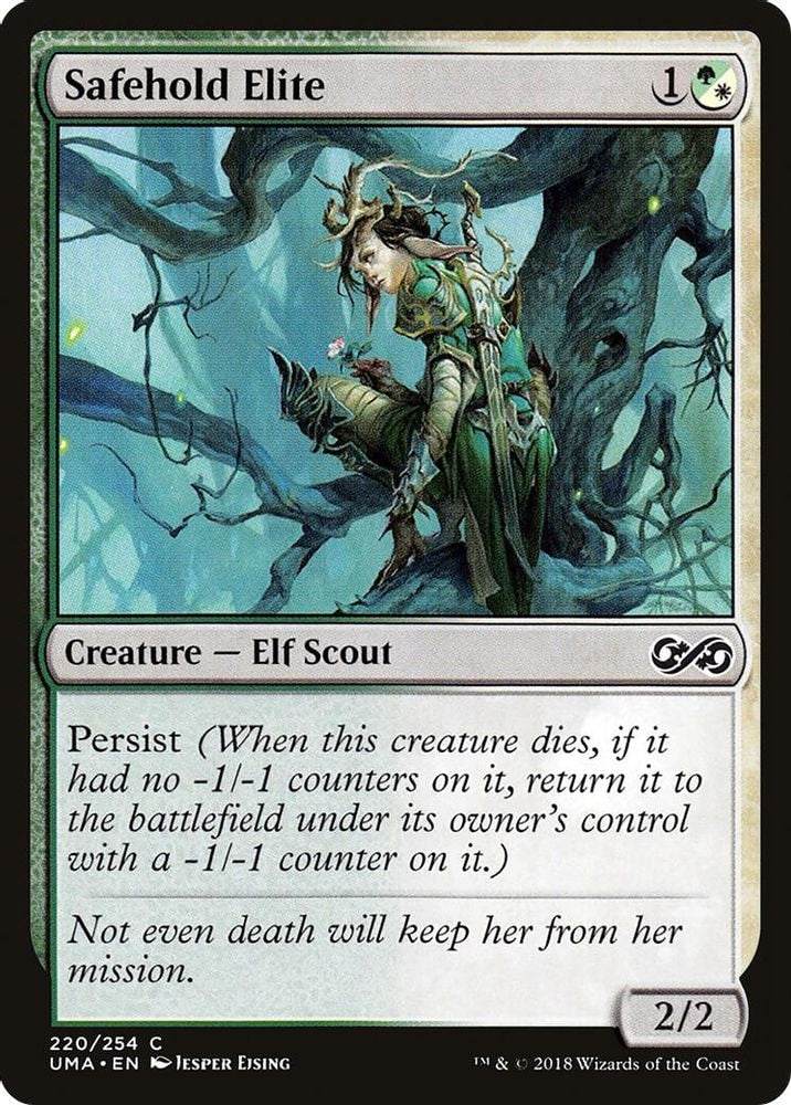 2018 Magic: The Gathering: Ultimate Masters (UMA) - Safehold Elite (#220, Common) (, Near Mint)