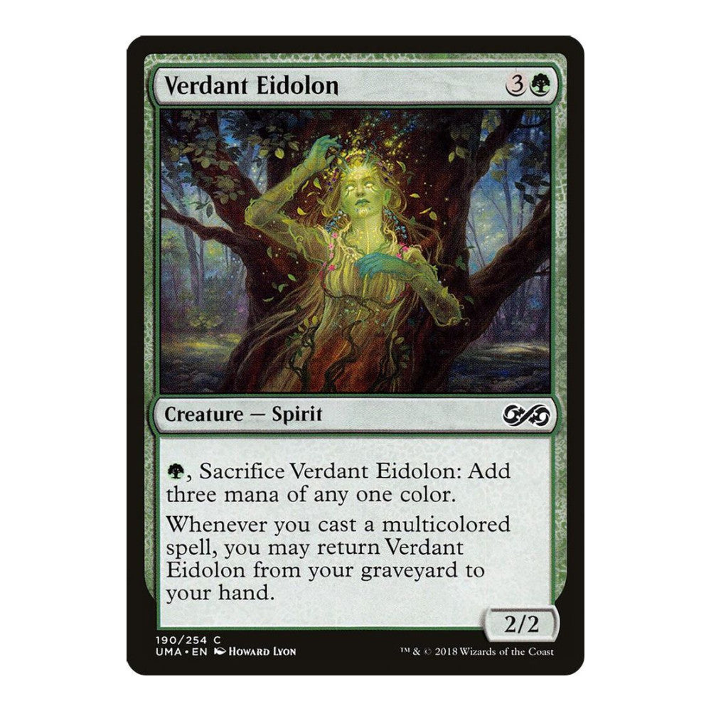 2018 Magic: The Gathering: Ultimate Masters (UMA) - Verdant Eidolon (#190, Common) (, Near Mint)