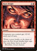 2019 Magic: The Gathering: Ravnica Allegiance (RNA) - Burn Bright (#93, Common) (, Near Mint)