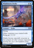 2019 Magic: The Gathering: Ravnica Allegiance (RNA) - Windstorm Drake (#60, Uncommon) (, Near Mint)
