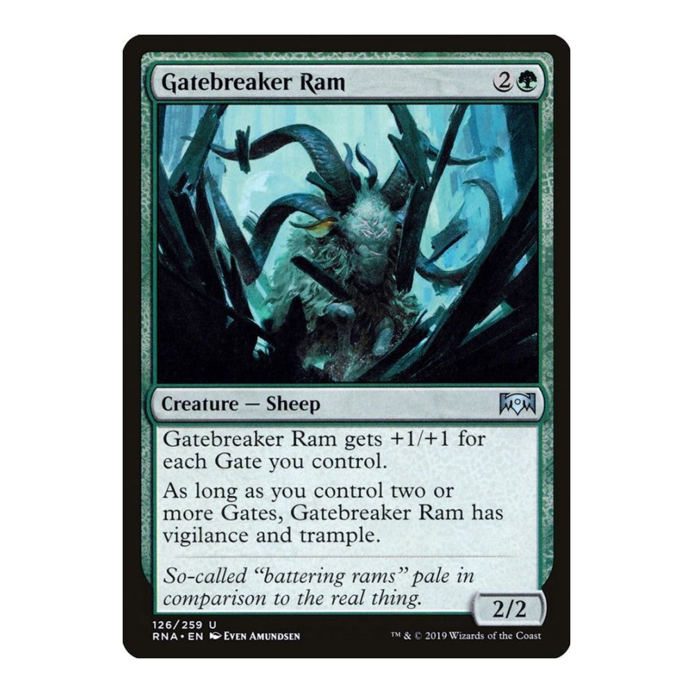 Gatebreaker Ram - Ravnica Allegiance () - Near Mint -