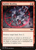 2019 Magic: The Gathering: Ravnica Allegiance (RNA) - Rubble Reading (#110, Common) (, Near Mint)