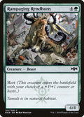 2019 Magic: The Gathering: Ravnica Allegiance (RNA) - Rampaging Rendhorn (#135, Common) (, Near Mint)
