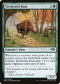 2019 Magic: The Gathering: Ravnica Allegiance (RNA) - Territorial Boar (#145, Common) (, Near Mint)
