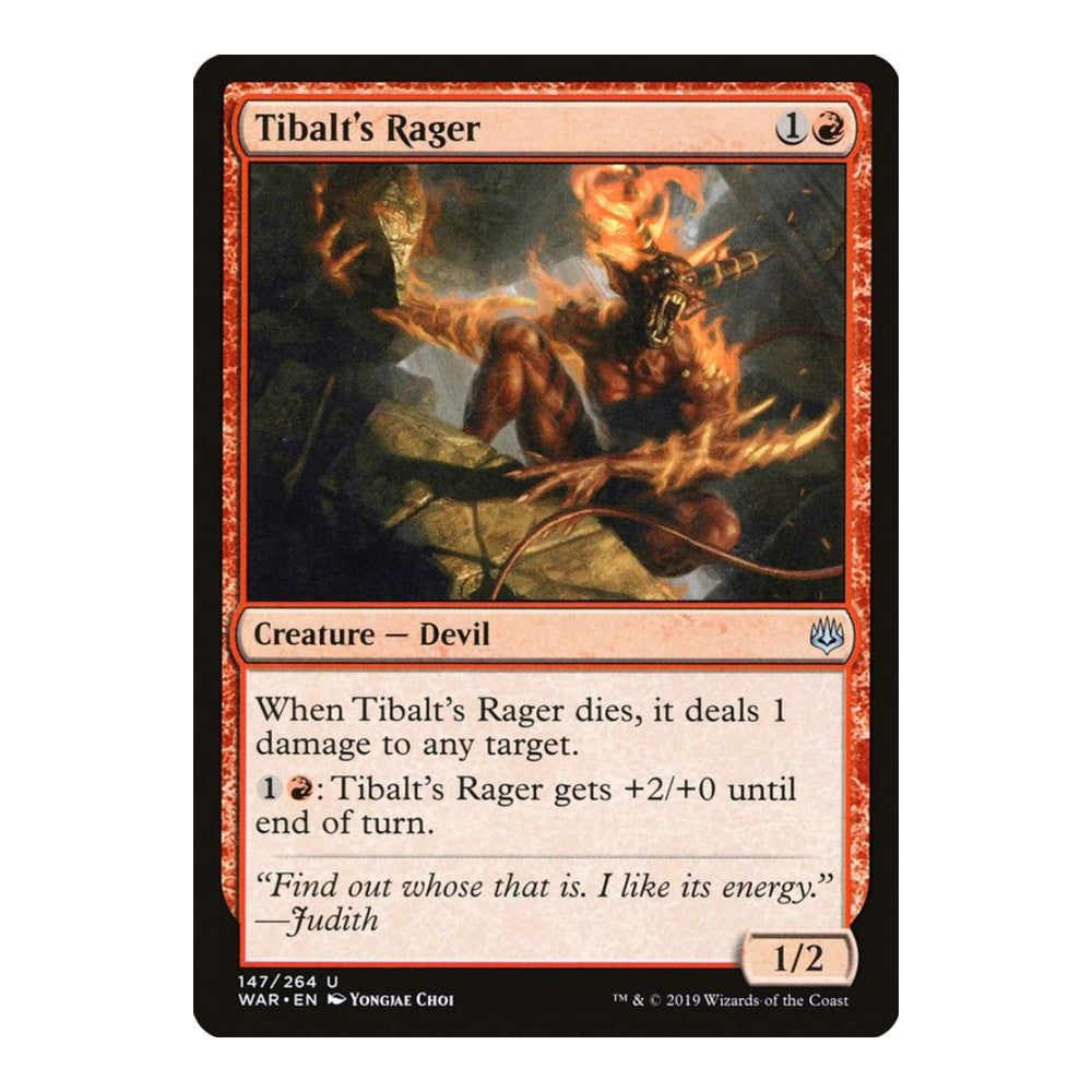 Tibalts Rager - War of the Spark () - Near Mint -