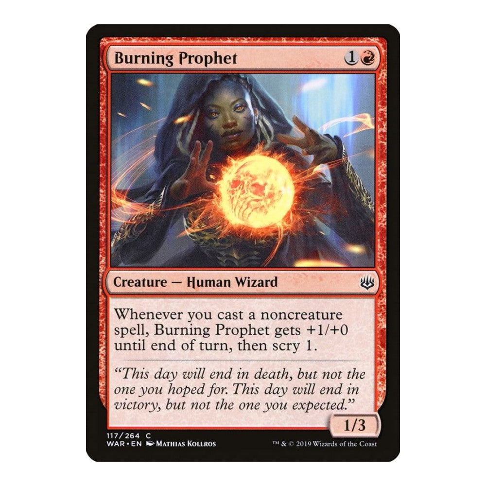 Burning Prophet - War of the Spark () - Near Mint -