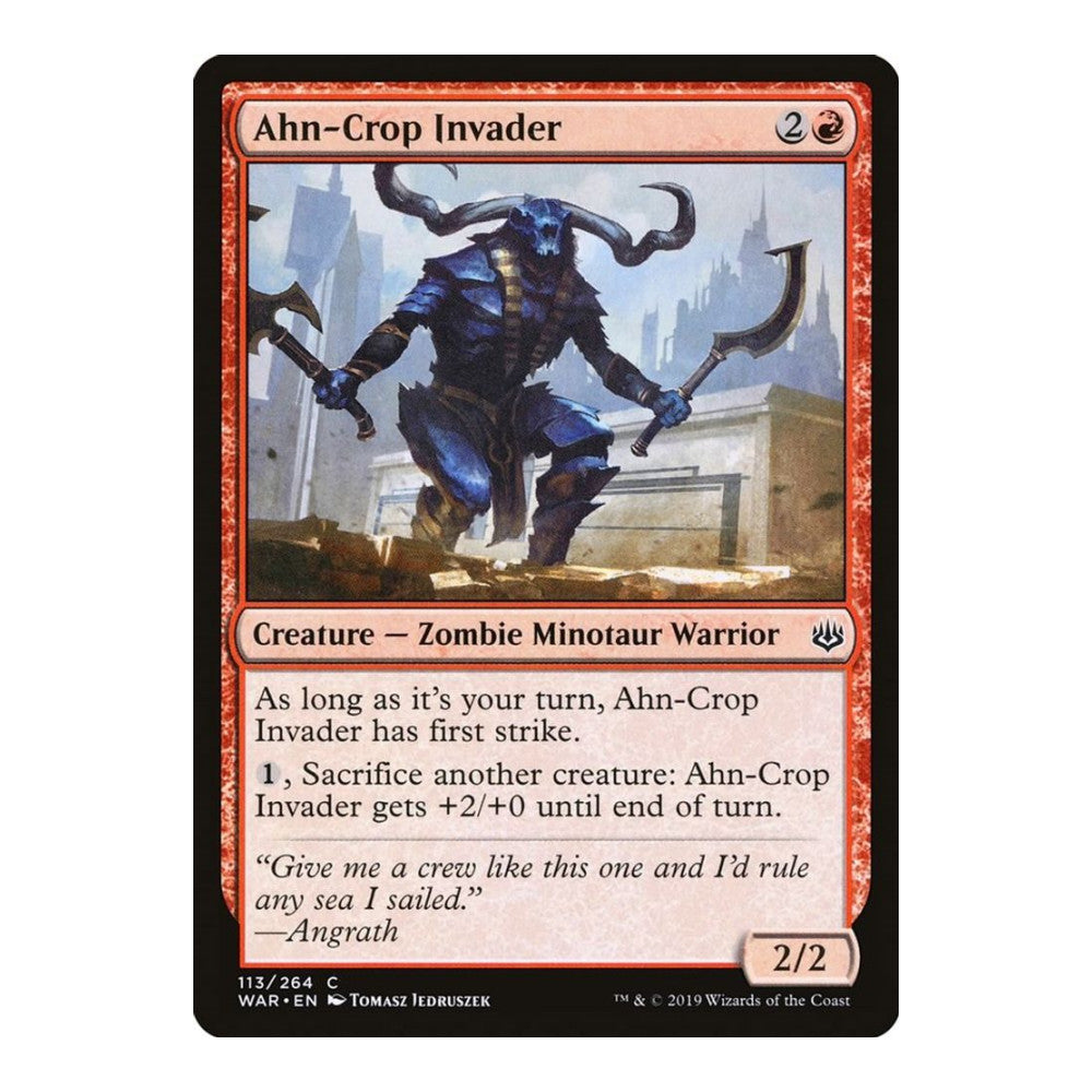 Ahn Crop Invader - War of the Spark () - Near Mint -