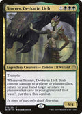 2019 Magic: The Gathering: War of the Spark (WAR) - Storrev Devkarin Lich (#219, Rare) (, Near Mint)