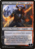2019 Magic: The Gathering: War of the Spark (WAR) - Angrath Captain of Chaos (#227, Uncommon) (, Near Mint)