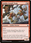 2019 Magic: The Gathering: War of the Spark (WAR) - Goblin Assault Team (#129, Common) (, Near Mint)