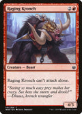 2019 Magic: The Gathering: War of the Spark (WAR) - Raging Kronch (#141, Common) (, Near Mint)