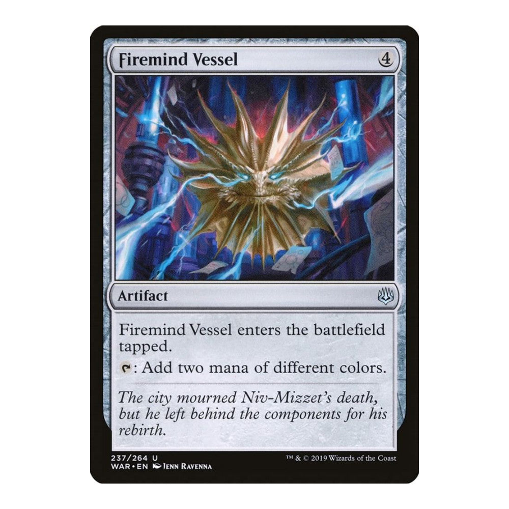 2019 Magic: The Gathering: War of the Spark (WAR) - Firemind Vessel (#237, Uncommon) (, Near Mint)