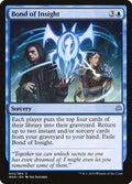 2019 Magic: The Gathering: War of the Spark (WAR) - Bond of Insight (#43, Uncommon) (, Near Mint)