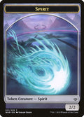2019 Magic: The Gathering: War of the Spark (WAR) - Spirit Token (#1, T) (, Near Mint)