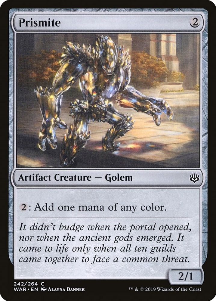 2019 Magic: The Gathering: War of the Spark (WAR) - Prismite (#242, Common) (, Near Mint)