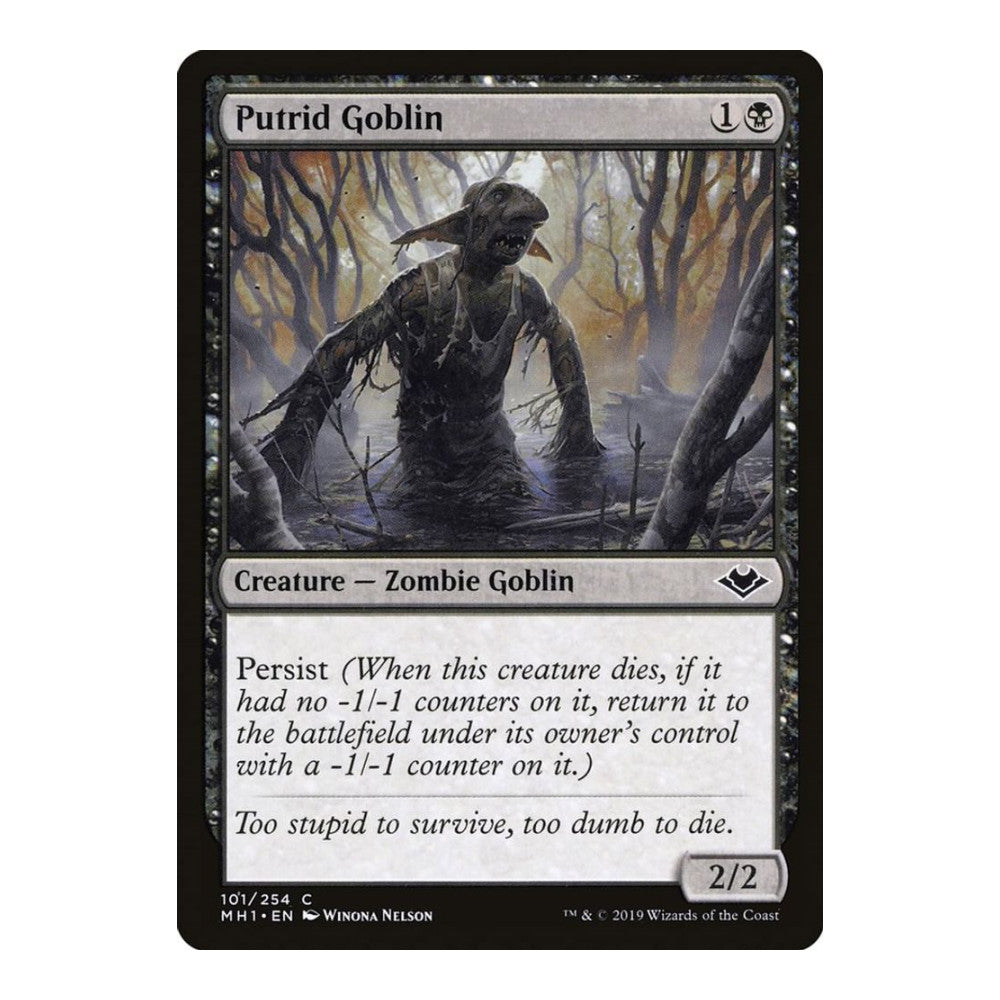 Putrid Goblin - Modern Horizons () - Near Mint -