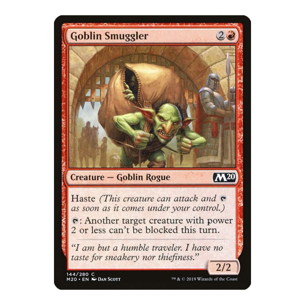 2019 Magic: The Gathering: Core Set 2020 (M20) - Goblin Smuggler (#144, Common) (, Near Mint)