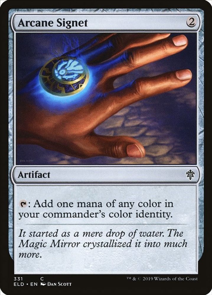2019 Magic: The Gathering: Throne of Eldraine (ELD) - Arcane Signet (#331, Common) (, Near Mint)