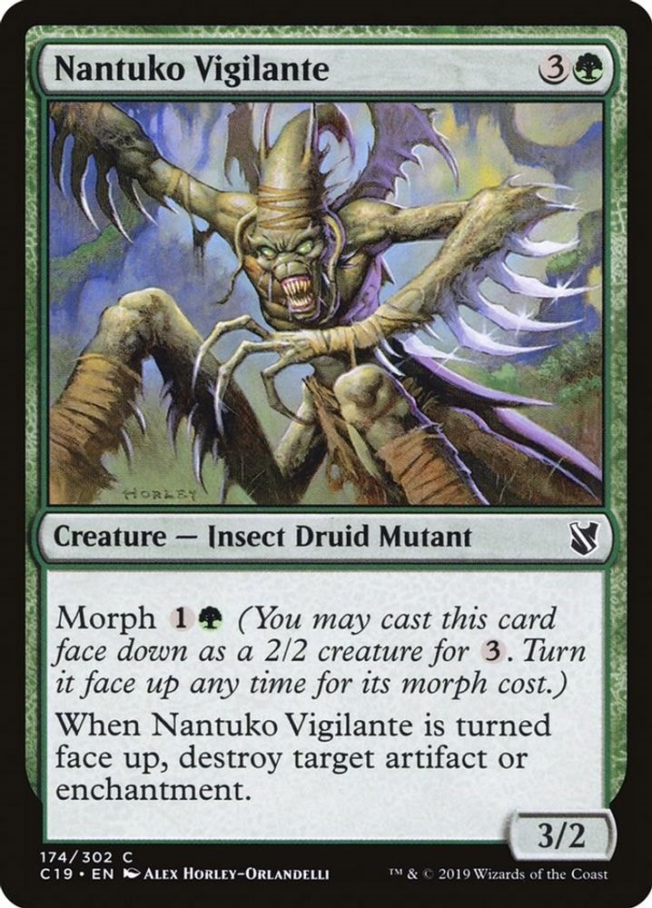 2019 Magic: The Gathering: Commander 2019 (C19) - Nantuko Vigilante (#174, Common) (, Near Mint)