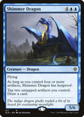 2019 Magic: The Gathering: Throne of Eldraine (ELD) - Shimmer Dragon (#317, Rare) (, Near Mint)