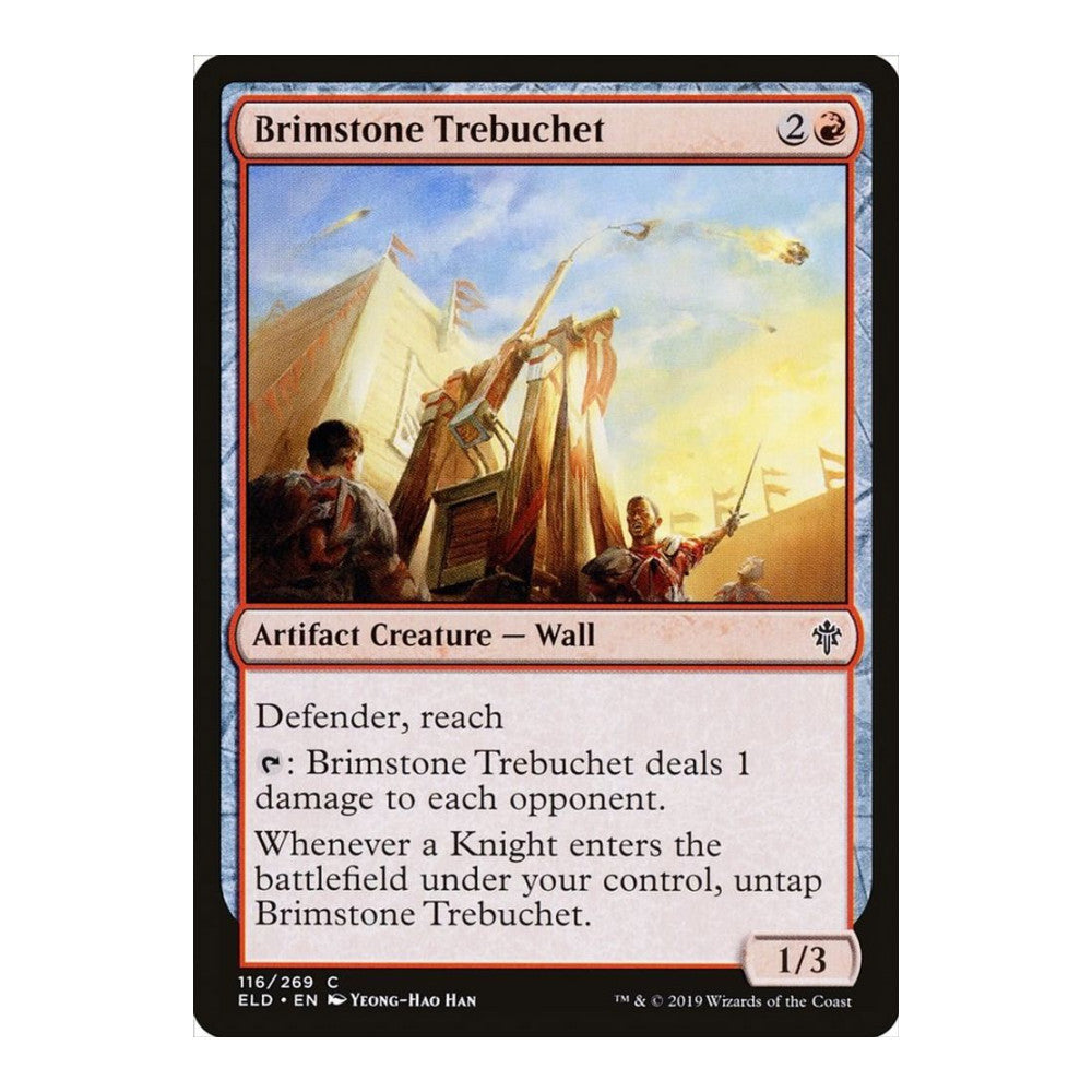 Brimstone Trebuchet - Throne of Eldraine () - Near Mint -