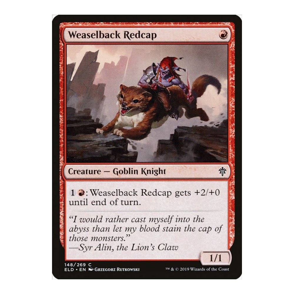 Weaselback Redcap - Throne of Eldraine () - Near Mint -