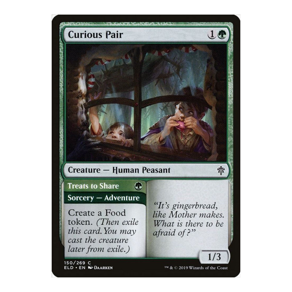 Curious Pair - Throne of Eldraine () - Near Mint -