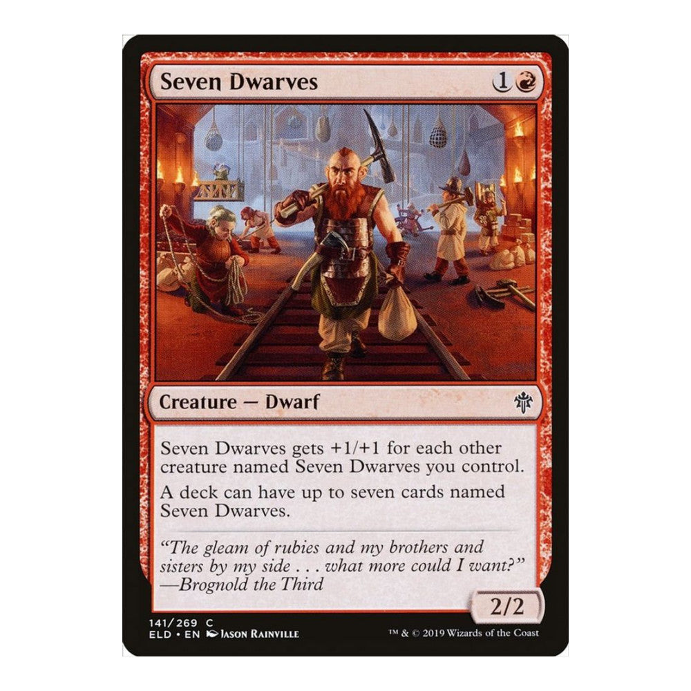 Seven Dwarves - Throne of Eldraine () - Near Mint -