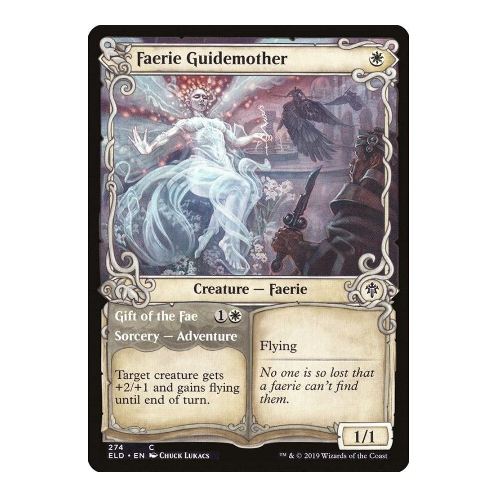 2019 Magic: The Gathering: Throne of Eldraine (ELD) - Faerie Guidemother Showcase (#274, Common) (, Near Mint)