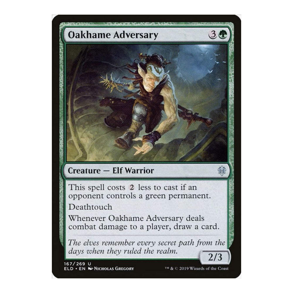 Oakhame Adversary - Throne of Eldraine () - Near Mint -